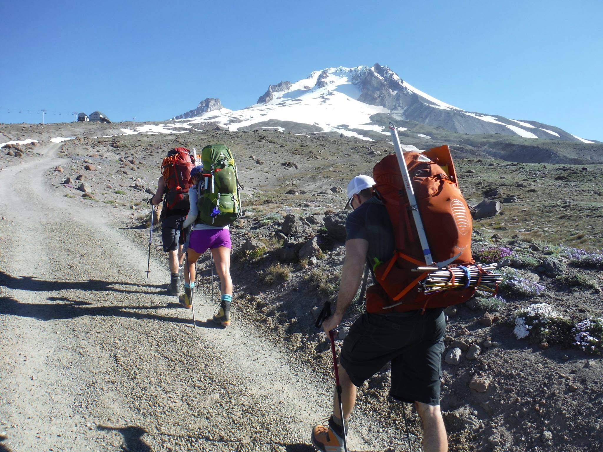 Mt Hood's approach revealed all