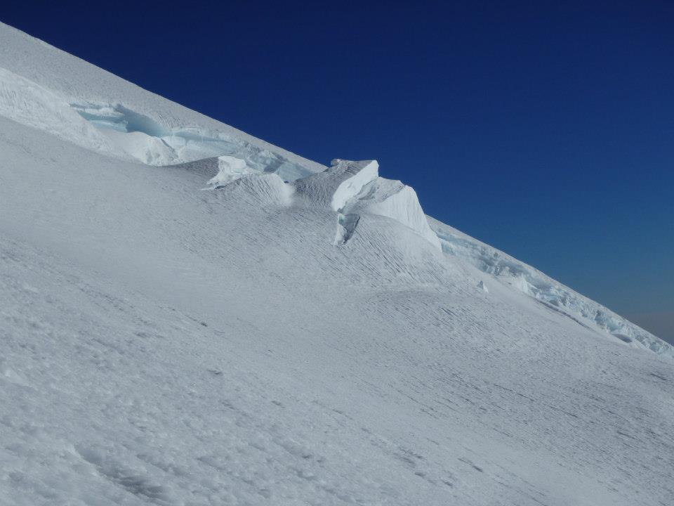 The ice fall just getting started