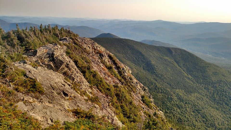 Mt. Flume, late in the day.