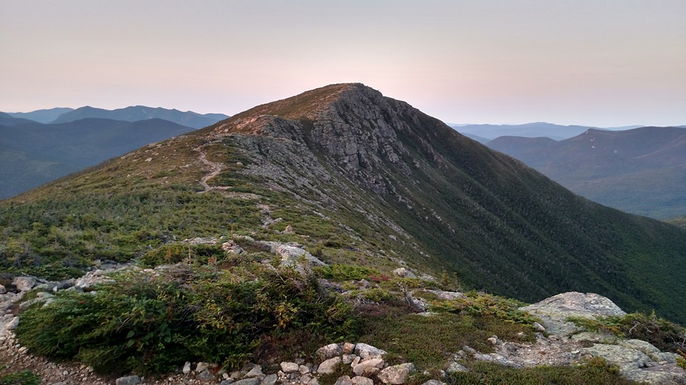 Looking back at Bondcliff before starting the climb to Mt. Bond.