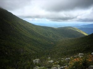 Spectacular views abound as you begin to climb the head wall