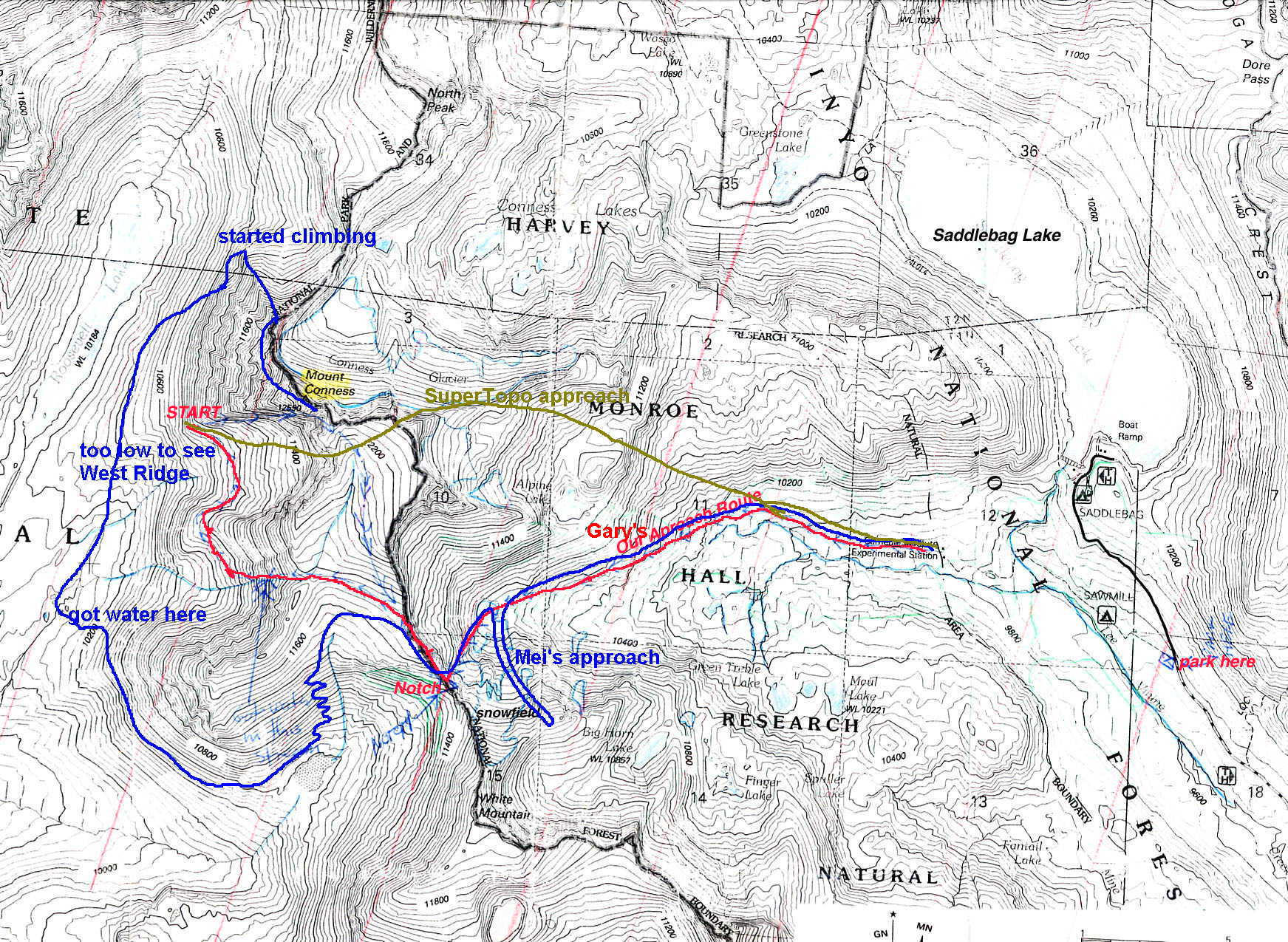 Mount Conness Routes conness | Northeast Mountaineering