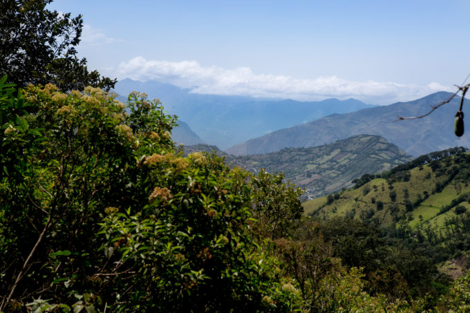 We drive through the mountains toward the culture-rich city of Otavalo. The Otavalo market is a must see, full of Ecuadorian goods and local cuisine 