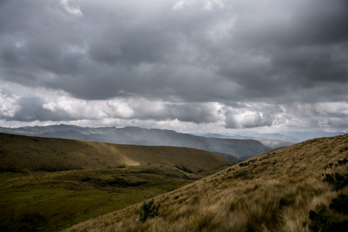 The Cayambe Refuge is considered one of the best in the country, however the road access is considered one of the worst. The views are spectacular as we drive to 15,300ft.